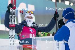 17.02.2021, Pokljuka, Slovenia (SLO): Sturla Holm Laegreid (NOR) - IBU World Championships Biathlon, individual men, Pokljuka (SLO). www.nordicfocus.com. © Thibaut/NordicFocus. Every downloaded picture is fee-liable.
