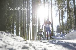 17.02.2021, Pokljuka, Slovenia (SLO): Alexander Loginov (RBU) - IBU World Championships Biathlon, individual men, Pokljuka (SLO). www.nordicfocus.com. © Manzoni/NordicFocus. Every downloaded picture is fee-liable.