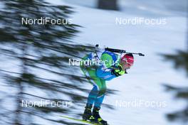 17.02.2021, Pokljuka, Slovenia (SLO): Rok Trsan (SLO) - IBU World Championships Biathlon, individual men, Pokljuka (SLO). www.nordicfocus.com. © Manzoni/NordicFocus. Every downloaded picture is fee-liable.