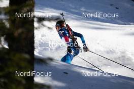 17.02.2021, Pokljuka, Slovenia (SLO): Jeremy Finello (SUI) - IBU World Championships Biathlon, individual men, Pokljuka (SLO). www.nordicfocus.com. © Manzoni/NordicFocus. Every downloaded picture is fee-liable.