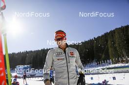 17.02.2021, Pokljuka, Slovenia (SLO): Roman Rees (GER) - IBU World Championships Biathlon, individual men, Pokljuka (SLO). www.nordicfocus.com. © Manzoni/NordicFocus. Every downloaded picture is fee-liable.