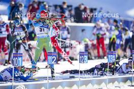 17.02.2021, Pokljuka, Slovenia (SLO): Alex Cisar (SLO) - IBU World Championships Biathlon, individual men, Pokljuka (SLO). www.nordicfocus.com. © Thibaut/NordicFocus. Every downloaded picture is fee-liable.