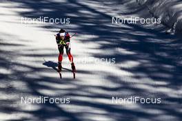17.02.2021, Pokljuka, Slovenia (SLO): Christian Gow (CAN) - IBU World Championships Biathlon, individual men, Pokljuka (SLO). www.nordicfocus.com. © Manzoni/NordicFocus. Every downloaded picture is fee-liable.