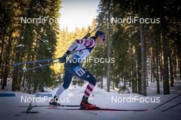 17.02.2021, Pokljuka, Slovenia (SLO): Paul Schommer (USA) - IBU World Championships Biathlon, individual men, Pokljuka (SLO). www.nordicfocus.com. © Thibaut/NordicFocus. Every downloaded picture is fee-liable.