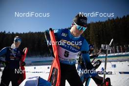 17.02.2021, Pokljuka, Slovenia (SLO): Emilien Jacquelin (FRA) - IBU World Championships Biathlon, individual men, Pokljuka (SLO). www.nordicfocus.com. © Manzoni/NordicFocus. Every downloaded picture is fee-liable.