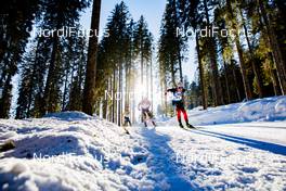 17.02.2021, Pokljuka, Slovenia (SLO): Johannes Dale (NOR), Johannes Dale (NOR) - IBU World Championships Biathlon, individual men, Pokljuka (SLO). www.nordicfocus.com. © Manzoni/NordicFocus. Every downloaded picture is fee-liable.