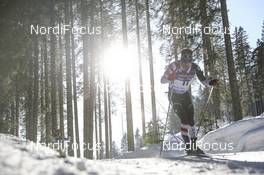 17.02.2021, Pokljuka, Slovenia (SLO): Jake Brown (USA) - IBU World Championships Biathlon, individual men, Pokljuka (SLO). www.nordicfocus.com. © Manzoni/NordicFocus. Every downloaded picture is fee-liable.