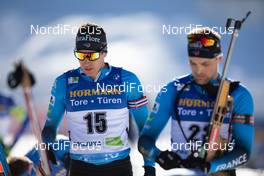 17.02.2021, Pokljuka, Slovenia (SLO): Quentin Fillon Maillet (FRA) - IBU World Championships Biathlon, individual men, Pokljuka (SLO). www.nordicfocus.com. © Manzoni/NordicFocus. Every downloaded picture is fee-liable.