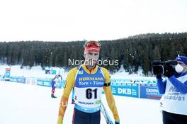 17.02.2021, Pokljuka, Slovenia (SLO): Arnd Peiffer (GER) - IBU World Championships Biathlon, individual men, Pokljuka (SLO). www.nordicfocus.com. © Manzoni/NordicFocus. Every downloaded picture is fee-liable.