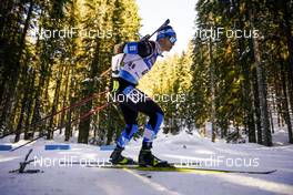 17.02.2021, Pokljuka, Slovenia (SLO): Rene Zahkna (EST) - IBU World Championships Biathlon, individual men, Pokljuka (SLO). www.nordicfocus.com. © Thibaut/NordicFocus. Every downloaded picture is fee-liable.