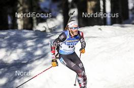 17.02.2021, Pokljuka, Slovenia (SLO): Simon Eder (AUT) - IBU World Championships Biathlon, individual men, Pokljuka (SLO). www.nordicfocus.com. © Manzoni/NordicFocus. Every downloaded picture is fee-liable.