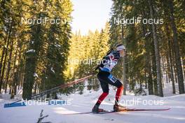 17.02.2021, Pokljuka, Slovenia (SLO): Adam Runnalls (CAN) - IBU World Championships Biathlon, individual men, Pokljuka (SLO). www.nordicfocus.com. © Thibaut/NordicFocus. Every downloaded picture is fee-liable.