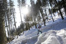 17.02.2021, Pokljuka, Slovenia (SLO): Alexander Loginov (RBU) - IBU World Championships Biathlon, individual men, Pokljuka (SLO). www.nordicfocus.com. © Manzoni/NordicFocus. Every downloaded picture is fee-liable.