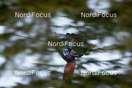 17.02.2021, Pokljuka, Slovenia (SLO): Scott Gow (CAN) - IBU World Championships Biathlon, individual men, Pokljuka (SLO). www.nordicfocus.com. © Manzoni/NordicFocus. Every downloaded picture is fee-liable.