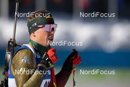 17.02.2021, Pokljuka, Slovenia (SLO): Karol Dombrovski (LTU) - IBU World Championships Biathlon, individual men, Pokljuka (SLO). www.nordicfocus.com. © Manzoni/NordicFocus. Every downloaded picture is fee-liable.