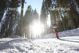 17.02.2021, Pokljuka, Slovenia (SLO): Christian Gow (CAN) - IBU World Championships Biathlon, individual men, Pokljuka (SLO). www.nordicfocus.com. © Manzoni/NordicFocus. Every downloaded picture is fee-liable.