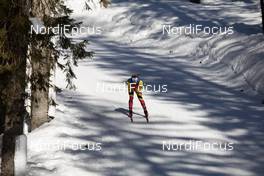 17.02.2021, Pokljuka, Slovenia (SLO): Florent Claude (BEL) - IBU World Championships Biathlon, individual men, Pokljuka (SLO). www.nordicfocus.com. © Manzoni/NordicFocus. Every downloaded picture is fee-liable.