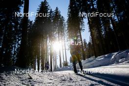 17.02.2021, Pokljuka, Slovenia (SLO): Jesper Nelin (SWE) - IBU World Championships Biathlon, individual men, Pokljuka (SLO). www.nordicfocus.com. © Manzoni/NordicFocus. Every downloaded picture is fee-liable.