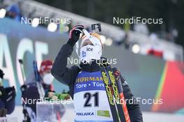 17.02.2021, Pokljuka, Slovenia (SLO): Johannes Dale (NOR) - IBU World Championships Biathlon, individual men, Pokljuka (SLO). www.nordicfocus.com. © Thibaut/NordicFocus. Every downloaded picture is fee-liable.