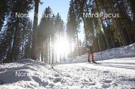 17.02.2021, Pokljuka, Slovenia (SLO): Adam Runnalls (CAN) - IBU World Championships Biathlon, individual men, Pokljuka (SLO). www.nordicfocus.com. © Manzoni/NordicFocus. Every downloaded picture is fee-liable.