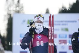 17.02.2021, Pokljuka, Slovenia (SLO): Sturla Holm Laegreid (NOR) - IBU World Championships Biathlon, individual men, Pokljuka (SLO). www.nordicfocus.com. © Thibaut/NordicFocus. Every downloaded picture is fee-liable.