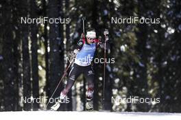 16.02.2021, Pokljuka, Slovenia (SLO): Dunja Zdouc (AUT) - IBU World Championships Biathlon, individual women, Pokljuka (SLO). www.nordicfocus.com. © Manzoni/NordicFocus. Every downloaded picture is fee-liable.