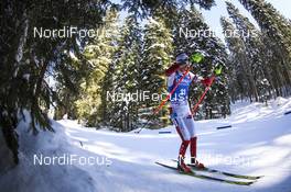 16.02.2021, Pokljuka, Slovenia (SLO): Monika Hojnisz-Starega (POL) - IBU World Championships Biathlon, individual women, Pokljuka (SLO). www.nordicfocus.com. © Manzoni/NordicFocus. Every downloaded picture is fee-liable.