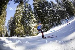 16.02.2021, Pokljuka, Slovenia (SLO): Vanessa Hinz (GER) - IBU World Championships Biathlon, individual women, Pokljuka (SLO). www.nordicfocus.com. © Manzoni/NordicFocus. Every downloaded picture is fee-liable.