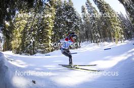 16.02.2021, Pokljuka, Slovenia (SLO): Fuyuko Tachizaki (JPN) - IBU World Championships Biathlon, individual women, Pokljuka (SLO). www.nordicfocus.com. © Manzoni/NordicFocus. Every downloaded picture is fee-liable.