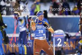 16.02.2021, Pokljuka, Slovenia (SLO): Vanessa Hinz (GER) - IBU World Championships Biathlon, individual women, Pokljuka (SLO). www.nordicfocus.com. © Thibaut/NordicFocus. Every downloaded picture is fee-liable.
