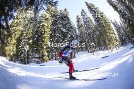 16.02.2021, Pokljuka, Slovenia (SLO): Marte Olsbu Roeiseland (NOR) - IBU World Championships Biathlon, individual women, Pokljuka (SLO). www.nordicfocus.com. © Manzoni/NordicFocus. Every downloaded picture is fee-liable.