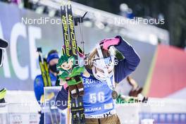 16.02.2021, Pokljuka, Slovenia (SLO): Ingrid Landmark Tandrevold (NOR) - IBU World Championships Biathlon, individual women, Pokljuka (SLO). www.nordicfocus.com. © Thibaut/NordicFocus. Every downloaded picture is fee-liable.