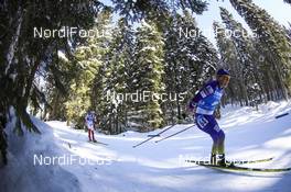 16.02.2021, Pokljuka, Slovenia (SLO): Yuliia Dzhima (UKR) - IBU World Championships Biathlon, individual women, Pokljuka (SLO). www.nordicfocus.com. © Manzoni/NordicFocus. Every downloaded picture is fee-liable.