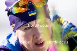 16.02.2021, Pokljuka, Slovenia (SLO): Yuliia Dzhyma (UKR) - IBU World Championships Biathlon, individual women, Pokljuka (SLO). www.nordicfocus.com. © Manzoni/NordicFocus. Every downloaded picture is fee-liable.