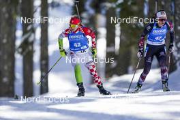 16.02.2021, Pokljuka, Slovenia (SLO): Nika Blazenic (CRO) - IBU World Championships Biathlon, individual women, Pokljuka (SLO). www.nordicfocus.com. © Thibaut/NordicFocus. Every downloaded picture is fee-liable.