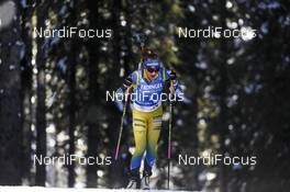 16.02.2021, Pokljuka, Slovenia (SLO): Linn Persson (SWE) - IBU World Championships Biathlon, individual women, Pokljuka (SLO). www.nordicfocus.com. © Manzoni/NordicFocus. Every downloaded picture is fee-liable.