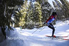 16.02.2021, Pokljuka, Slovenia (SLO): Jihee Mun (KOR) - IBU World Championships Biathlon, individual women, Pokljuka (SLO). www.nordicfocus.com. © Manzoni/NordicFocus. Every downloaded picture is fee-liable.