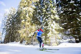 16.02.2021, Pokljuka, Slovenia (SLO): Fuyuko Tachizaki (JPN) - IBU World Championships Biathlon, individual women, Pokljuka (SLO). www.nordicfocus.com. © Manzoni/NordicFocus. Every downloaded picture is fee-liable.