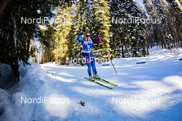 16.02.2021, Pokljuka, Slovenia (SLO): Lena Haecki (SUI) - IBU World Championships Biathlon, individual women, Pokljuka (SLO). www.nordicfocus.com. © Manzoni/NordicFocus. Every downloaded picture is fee-liable.