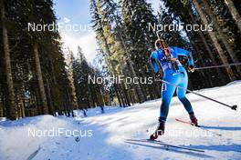16.02.2021, Pokljuka, Slovenia (SLO): Anais Bescond (FRA) - IBU World Championships Biathlon, individual women, Pokljuka (SLO). www.nordicfocus.com. © Manzoni/NordicFocus. Every downloaded picture is fee-liable.