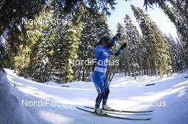 16.02.2021, Pokljuka, Slovenia (SLO): Justine Braisaz-Bouchet (FRA) - IBU World Championships Biathlon, individual women, Pokljuka (SLO). www.nordicfocus.com. © Manzoni/NordicFocus. Every downloaded picture is fee-liable.