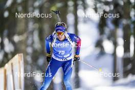 16.02.2021, Pokljuka, Slovenia (SLO): Elisa Gasparin (SUI) - IBU World Championships Biathlon, individual women, Pokljuka (SLO). www.nordicfocus.com. © Thibaut/NordicFocus. Every downloaded picture is fee-liable.
