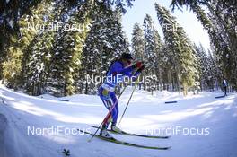 16.02.2021, Pokljuka, Slovenia (SLO): Ana Larisa Cotrus (ROU) - IBU World Championships Biathlon, individual women, Pokljuka (SLO). www.nordicfocus.com. © Manzoni/NordicFocus. Every downloaded picture is fee-liable.