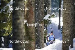 16.02.2021, Pokljuka, Slovenia (SLO): Lyudmila Akhatova (KAZ) - IBU World Championships Biathlon, individual women, Pokljuka (SLO). www.nordicfocus.com. © Thibaut/NordicFocus. Every downloaded picture is fee-liable.