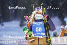 16.02.2021, Pokljuka, Slovenia (SLO): Ingrid Landmark Tandrevold (NOR) - IBU World Championships Biathlon, individual women, Pokljuka (SLO). www.nordicfocus.com. © Thibaut/NordicFocus. Every downloaded picture is fee-liable.