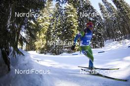 16.02.2021, Pokljuka, Slovenia (SLO): Polona Klemencic (SLO) - IBU World Championships Biathlon, individual women, Pokljuka (SLO). www.nordicfocus.com. © Manzoni/NordicFocus. Every downloaded picture is fee-liable.