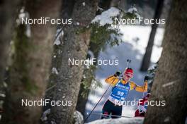 16.02.2021, Pokljuka, Slovenia (SLO): Denise Herrmann (GER) - IBU World Championships Biathlon, individual women, Pokljuka (SLO). www.nordicfocus.com. © Thibaut/NordicFocus. Every downloaded picture is fee-liable.
