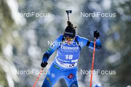 16.02.2021, Pokljuka, Slovenia (SLO): Julia Simon (FRA) - IBU World Championships Biathlon, individual women, Pokljuka (SLO). www.nordicfocus.com. © Thibaut/NordicFocus. Every downloaded picture is fee-liable.