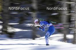 16.02.2021, Pokljuka, Slovenia (SLO): Suvi Minkkinen (FIN) - IBU World Championships Biathlon, individual women, Pokljuka (SLO). www.nordicfocus.com. © Manzoni/NordicFocus. Every downloaded picture is fee-liable.
