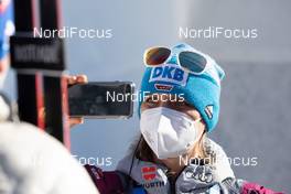 16.02.2021, Pokljuka, Slovenia (SLO): Lisa Walter (GER) - IBU World Championships Biathlon, individual women, Pokljuka (SLO). www.nordicfocus.com. © Manzoni/NordicFocus. Every downloaded picture is fee-liable.